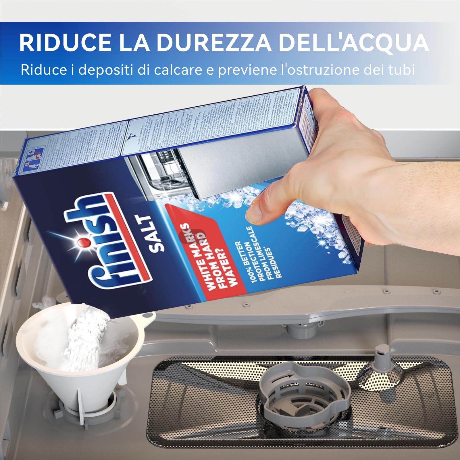 magicplux Mini lavastoviglie 55 cm per 6 coperti, 7+1 programmi, selezione tempo, funzione autopulizia, per piccoli appartamenti, mini lavastoviglie portatile con attacco idrico, bianco