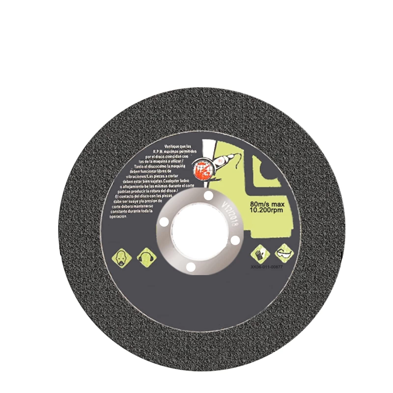 Ruedas De Corte De Metal De 107-300mm, Disco De Corte De Resina, Amoladora Angular Ultrafina, Discos De Molienda Para Trabajo De Acero Inoxidable De Hierro Y Metal,250x25,4x1,8 Mm
