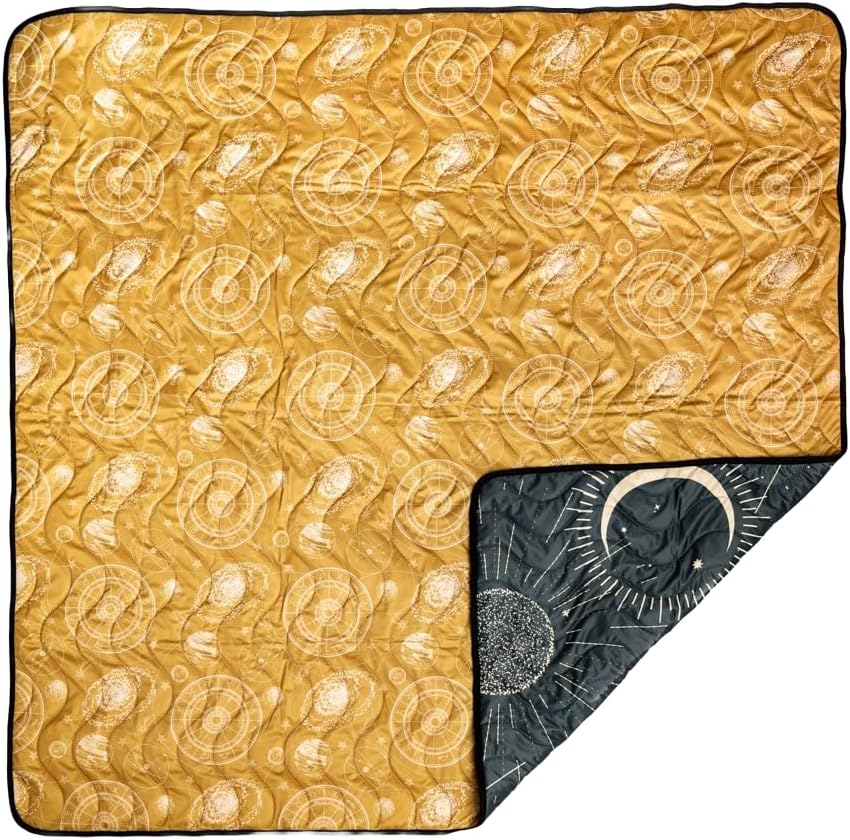 Kinder Cloth Diaper Co Adventure Play Mat - Machine Washable, Reversible, Water-Resistant, Quilted Blanket