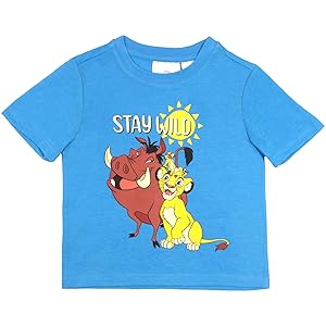 Disney Lion King Boys 3 Piece Short Set Kids Clothes Lion King Kid Tank Shirt Shorts Lion King Outfit Toddler Shorts Set