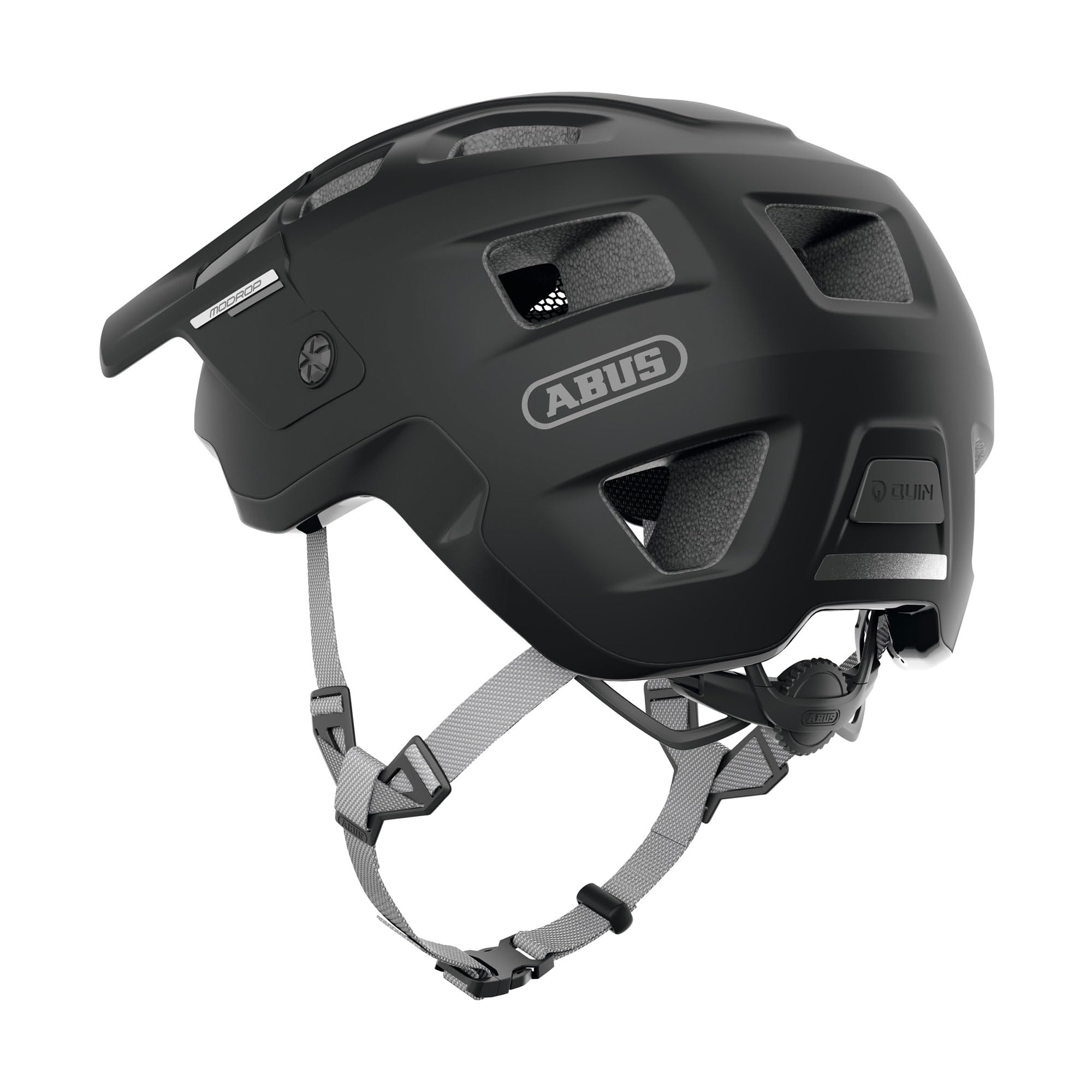 ABUS Kask MTB MoDrop, Czarny, M, Rowerowy