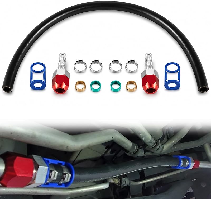 Kit de reparo e emenda de linha de ar-condicionado 800-670 Zymurgoes para linha de 5/8" e mangueira No.10 – 10 peças