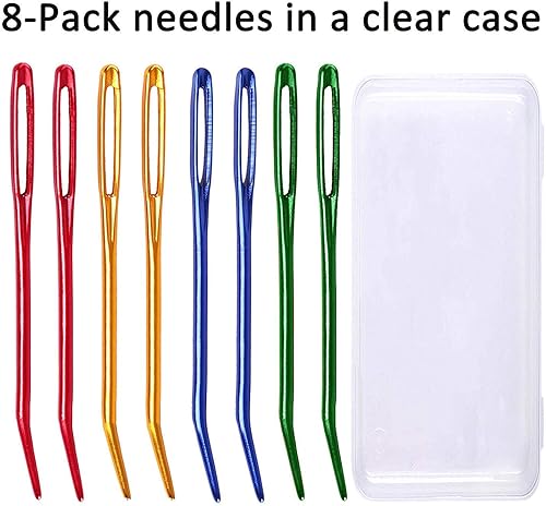 Miniatura 2 de Hilado Darning Tapiz Coser Grande Ojo Grande Tejer Crochet Lana Agujas Blunt Aguja