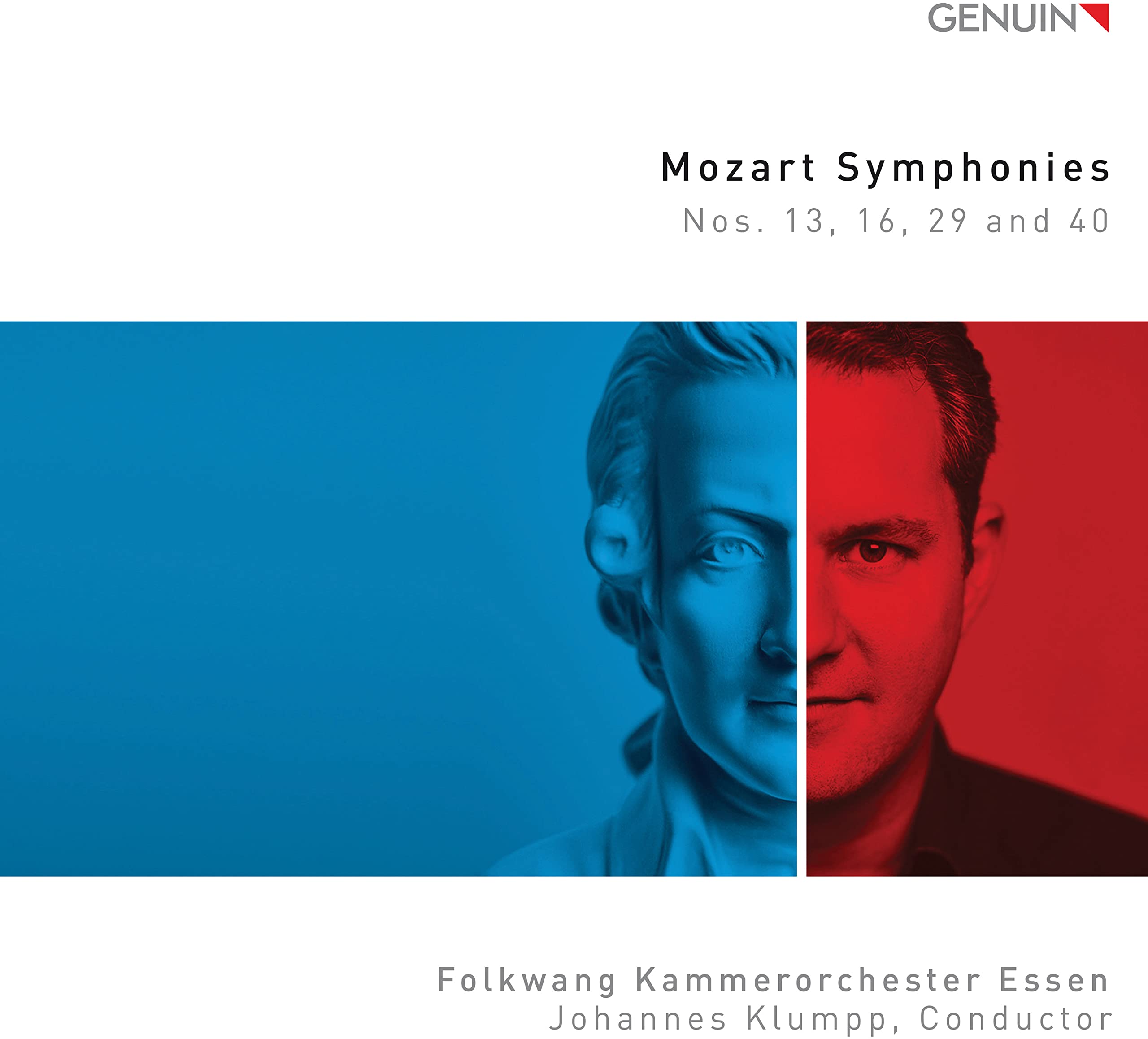 Wolfgang Amadeus Mozart: Symphonies Nos. 13, 16, 29 and 40