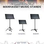 MANHASSET M91 Pair Music Stand-Out Shelf Extenders (Original Version)