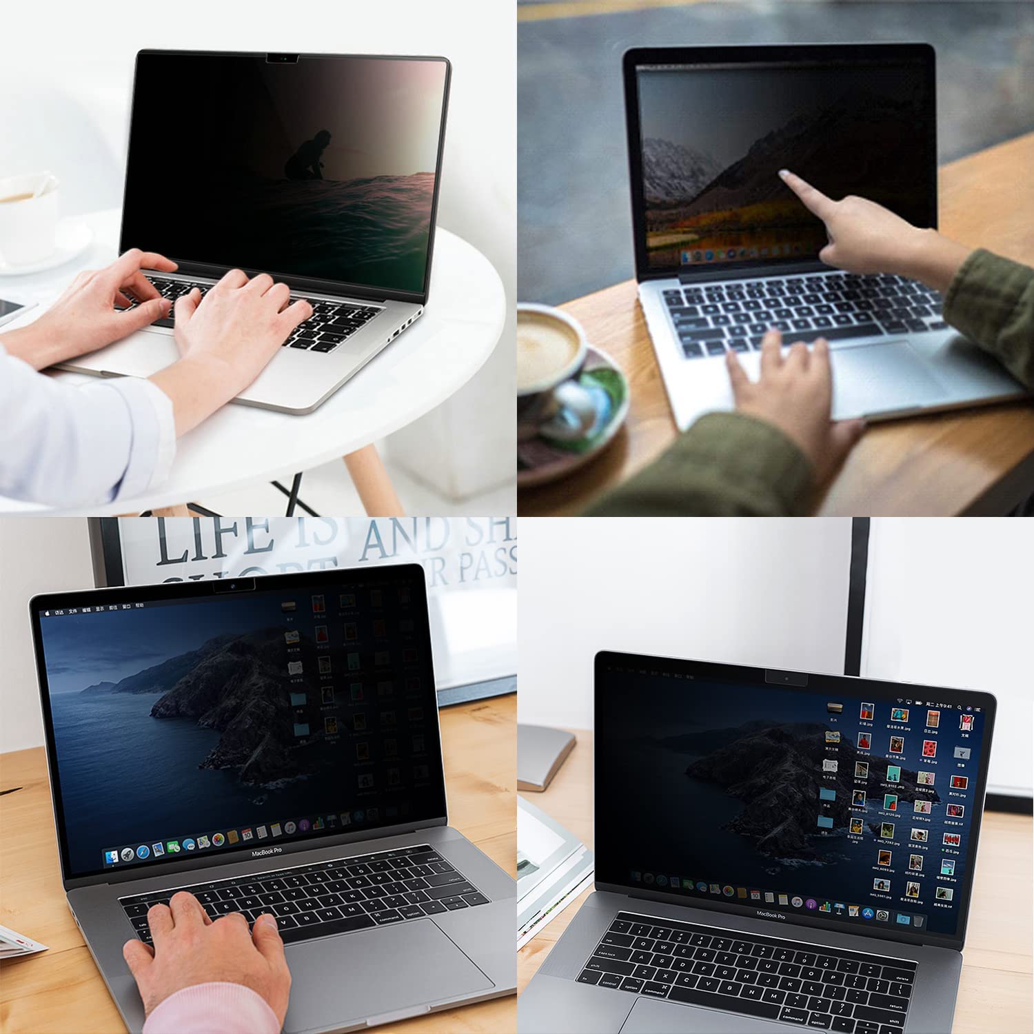 Schermo magnetico per privacy per MacBook Pro 16 pollici (2021, M1 Pro) | Filtro privacy per laptop e protezione antiriflesso