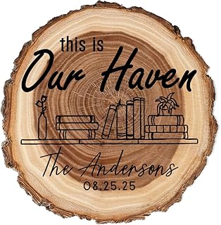 New Home Gift Coaster Set, Real Wood Coasters, Made in USA, Closing Gifts for Home Buyers, Personalized Wood Coaster Set, Housewarming Gift