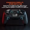 BIGBIG WON Wireless Controllers, 2023 newly developed switch with PC wireless controller back button Controller Bluetooth connection Macro function Equipped with 6-axis gyro sensor 3-stairway TURBO speed 4-stairway HD vibration Release of sleep on the main unit Switch/Switch Lite/Switch Compatible with organic EL/Windows/Android/IOS Japanese Includes instruction manual