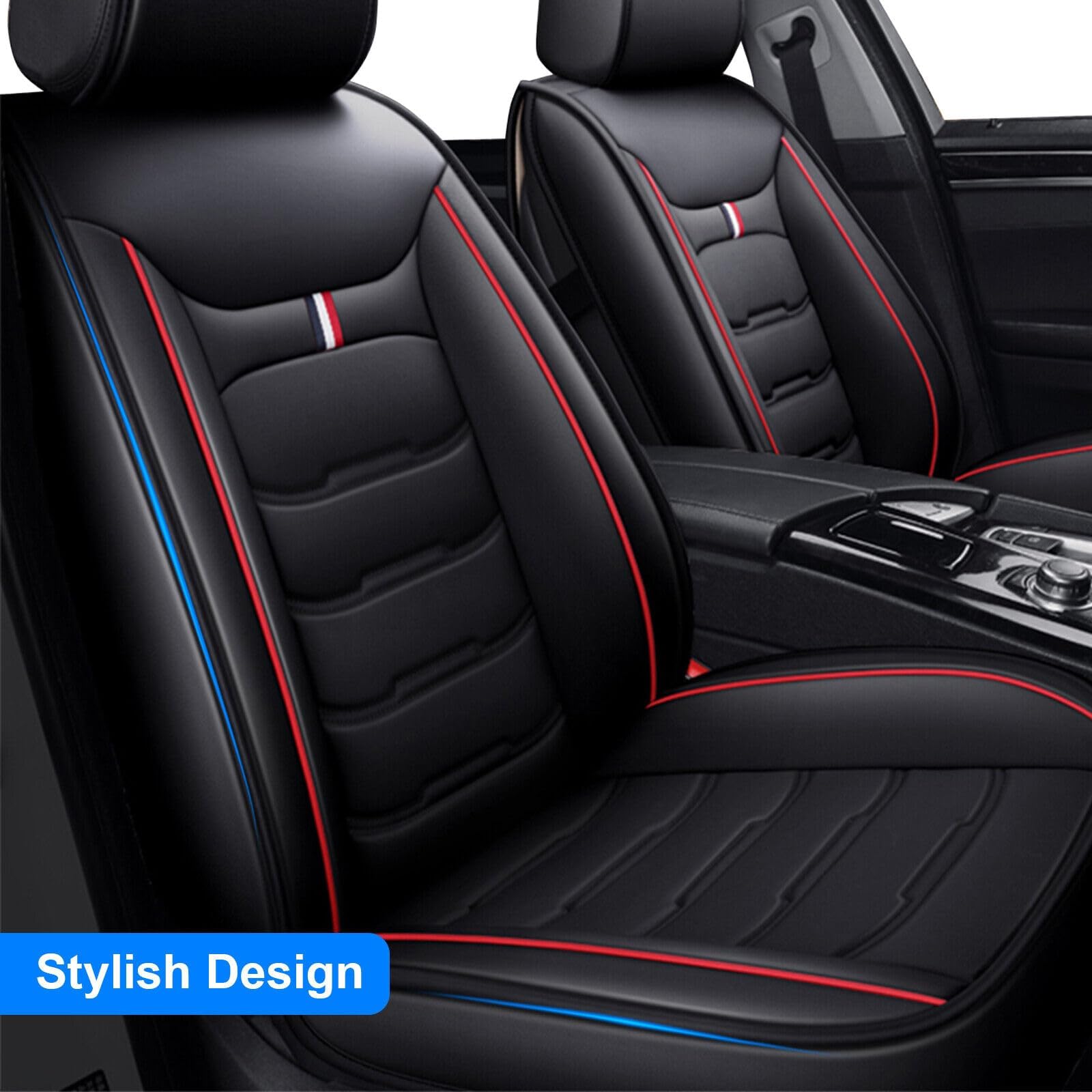 Coprisedili Su Misura Per Toyota 4Runner 2011-2024 – Set Completo 13 Pezzi, Nero, Solo 2 File (5 Posti)