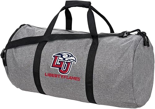 Miniatura 47 de Collegiate Primary Logo Collection Bolsa de lona ligera para deportes y gimnasio plegable para viajes, Bob Jones Bruins