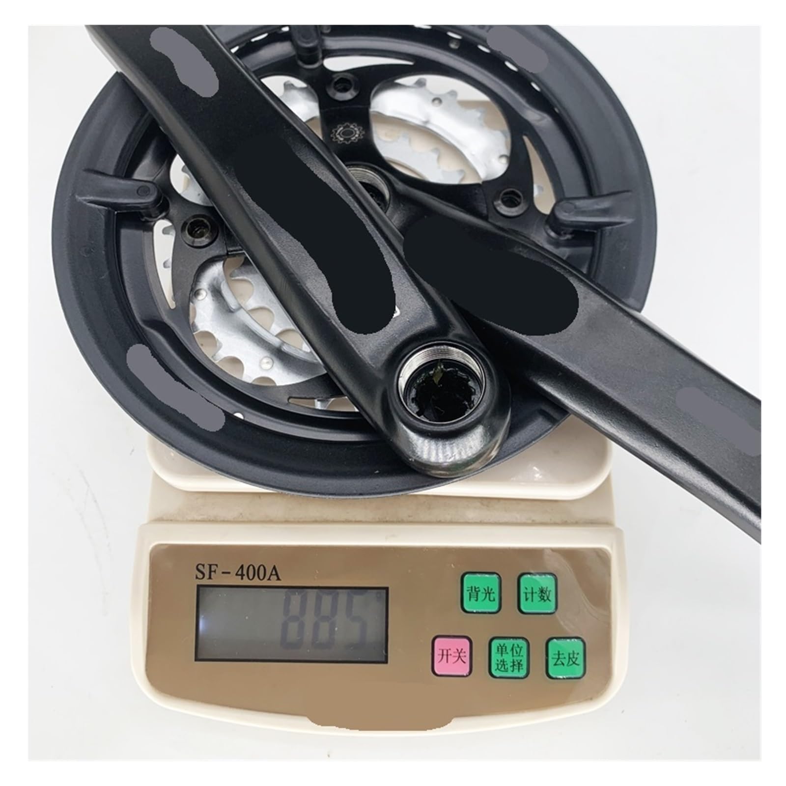 Pédalier intégré au vélo | 170mm 42-32-22T