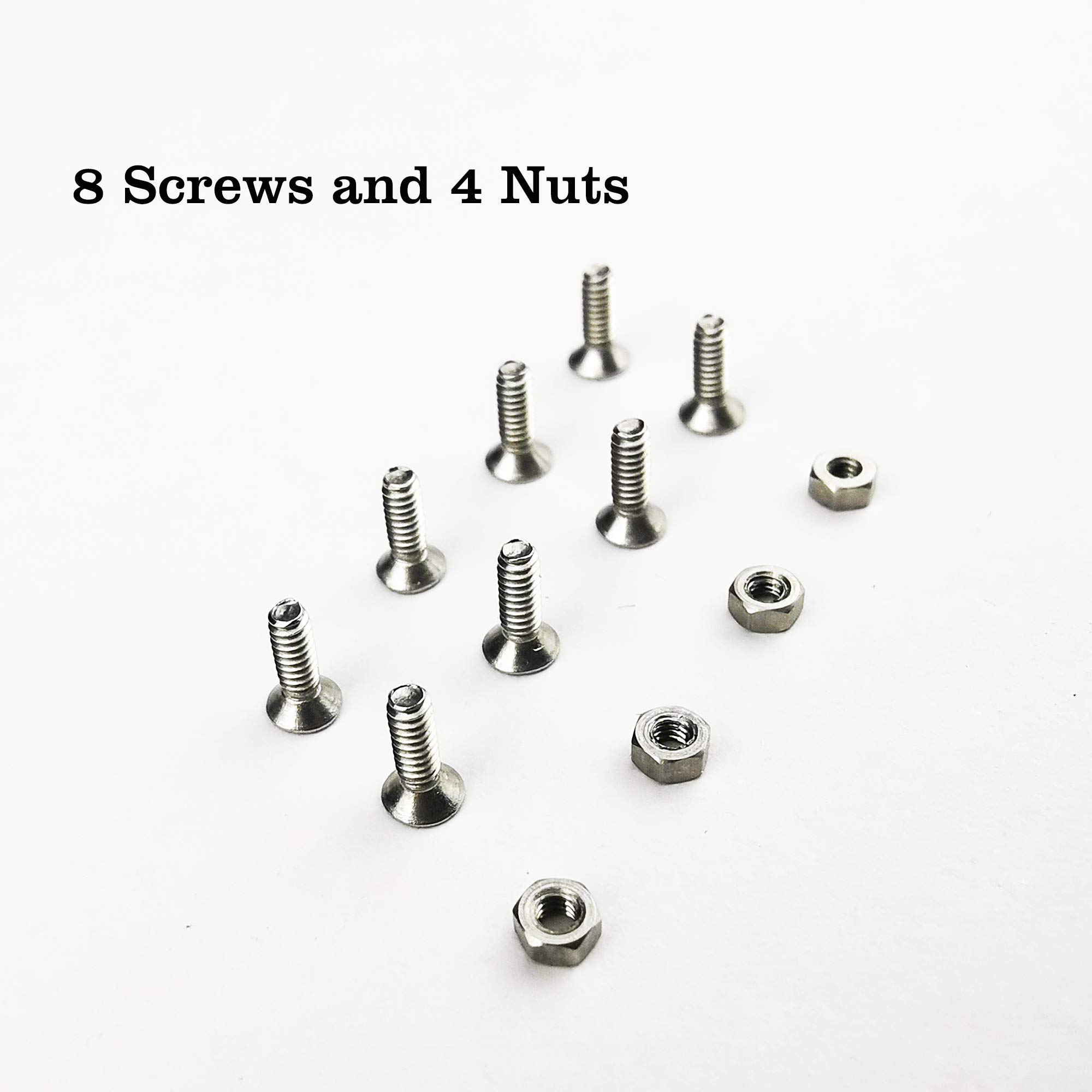 Kit de herramientas profesional para diapasón, herramienta de patineta de dedo, destornillador de tornillo, diapasón, tuerca, destornillador, diapasón, tornillos, tuercas y tornillos, 4
