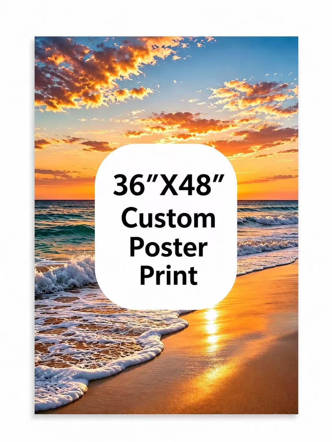 JIMUJIA Custom Canvas Print