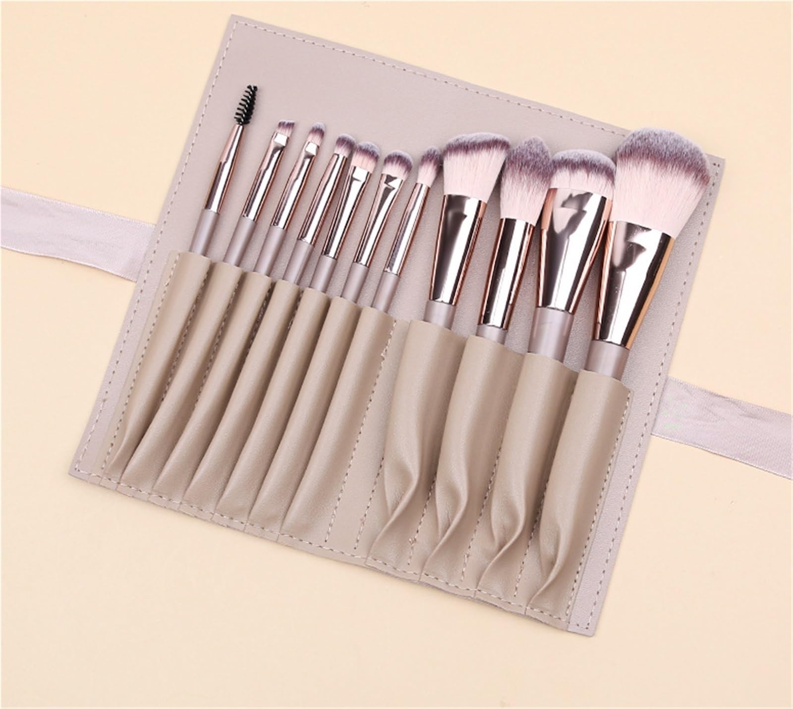 Pinsel Werkzeuge Make-up-Pinsel-Set, 11-teilig, Weiche Borsten, For Foundation, Concealer, Lidschattenpinsel Gesichtsbemalung(G)