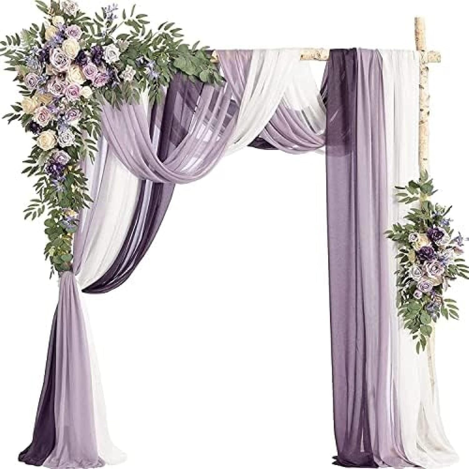 Décoration de mariage artificielle e agréable pour composition florale et arche de fête