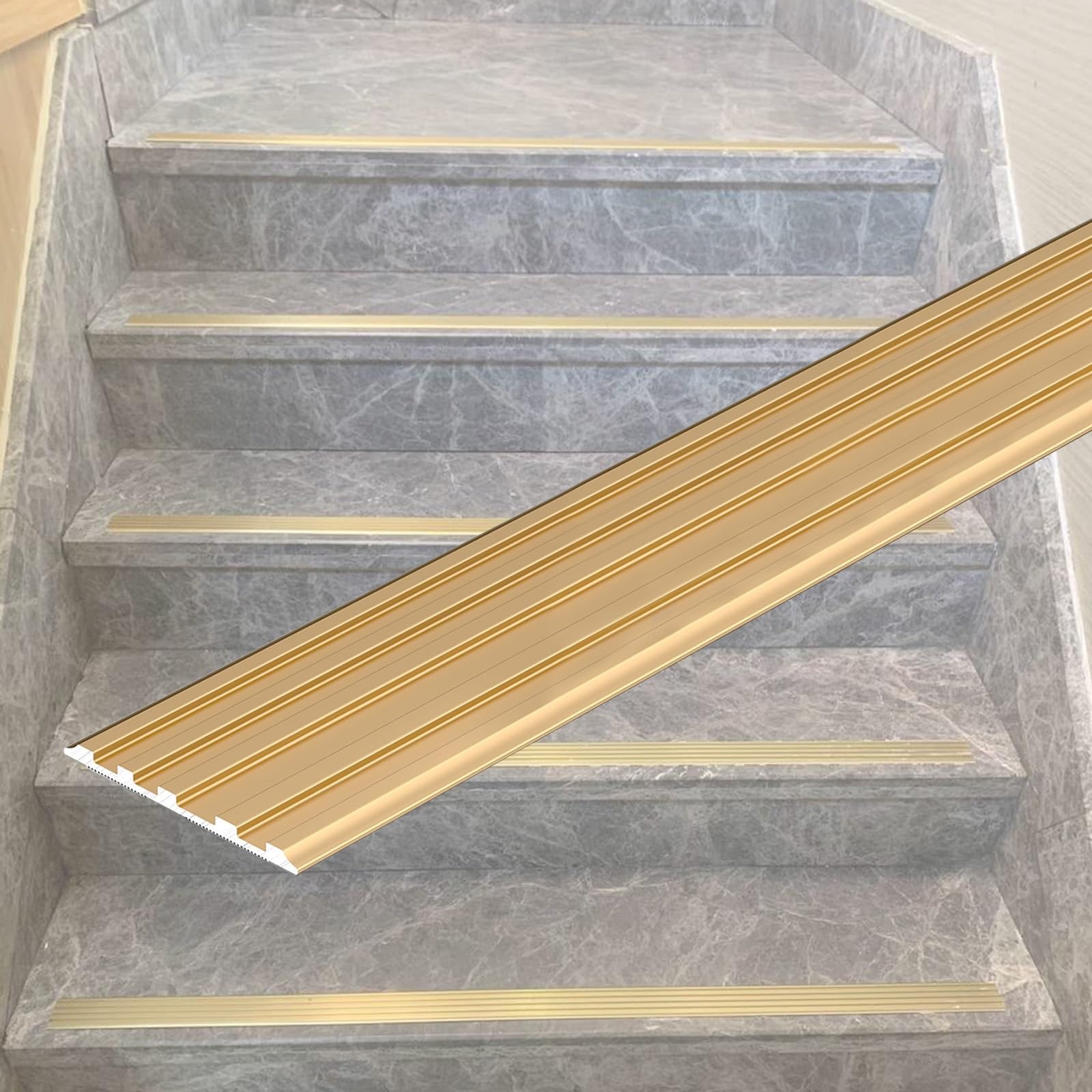 Bandes de traction résistantes aux intempéries Flootrim pour sécuriser l'escalier extérieur