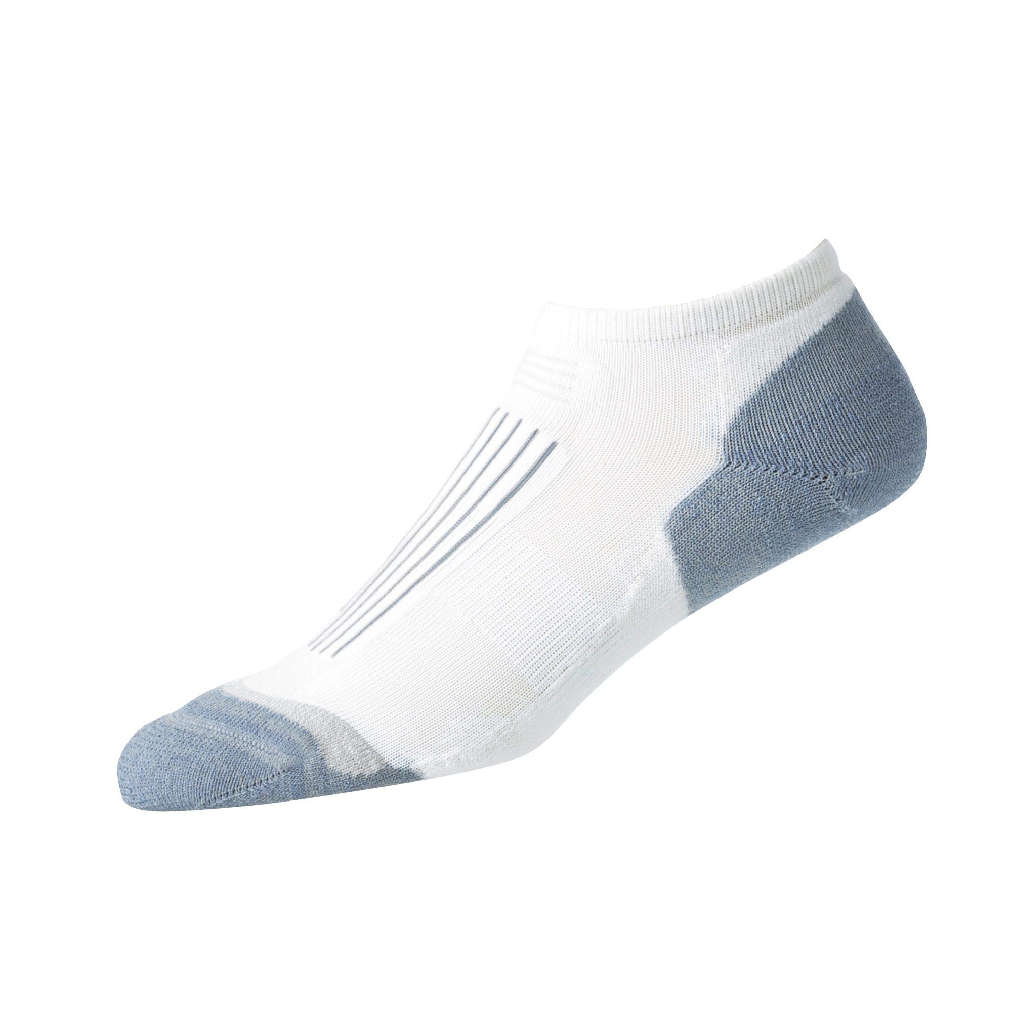 Footjoy Damskie skarpety sportowe Techsof Tour, białe, jeden rozmiar