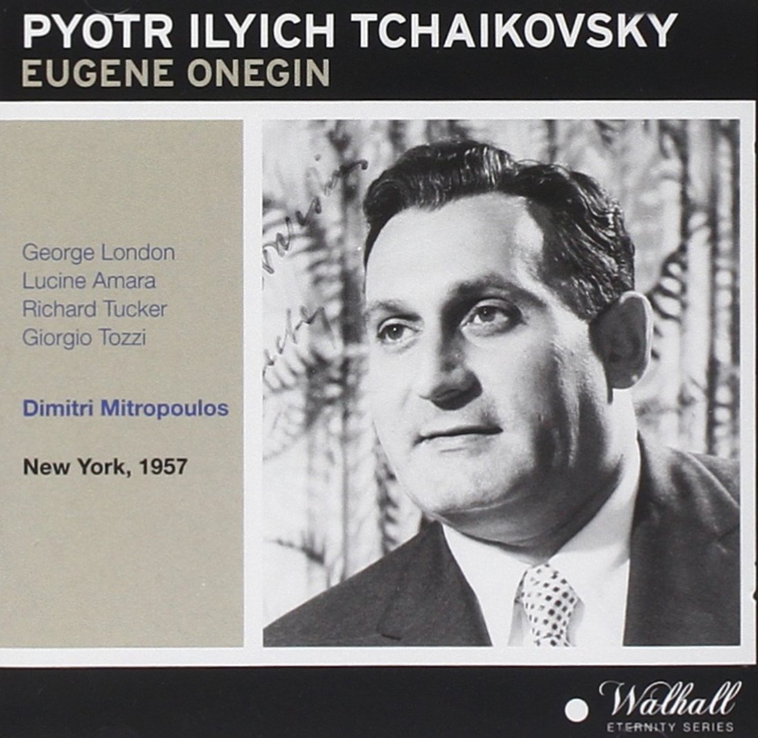 TCHAIKOVSKY - EUGENE ONEGIN - LONDON - AMARA - MITROPOULOS - MET 1957