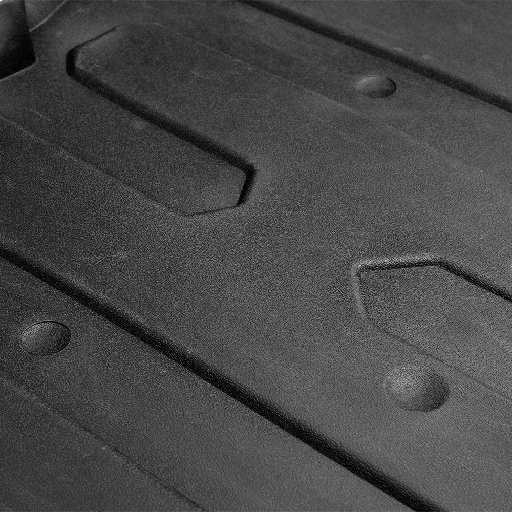 KEMIMOTO Rubber Bed Mat Liner, TPE UTV Cargo Bed Mat Compatible with Pioneer 1000-5 2016 2017 2018 2019 2020 2021 2022 2023