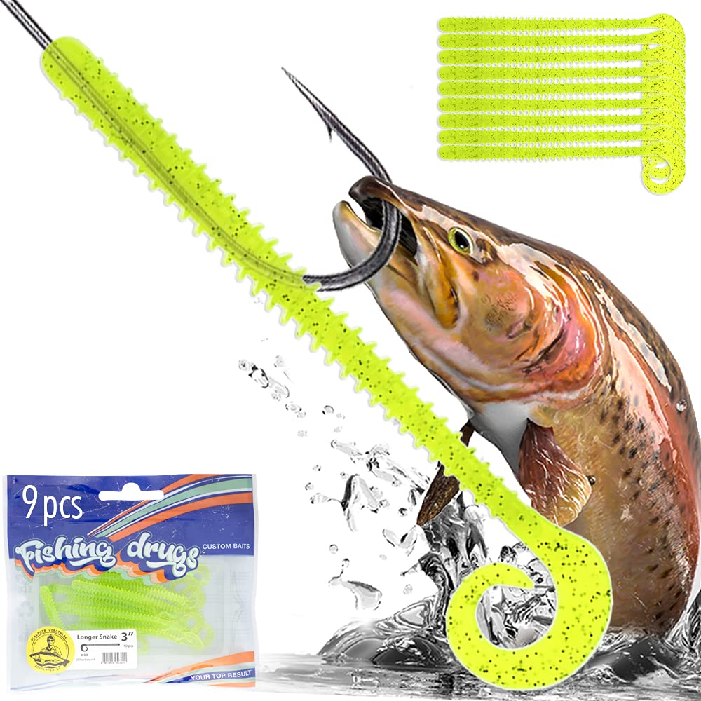 Fishing Soft Plastic Lure - Shad Swimming Accessories Lures - Swimbaits for Saltwater and Freshwater - Artificial Fishing - Swimbait