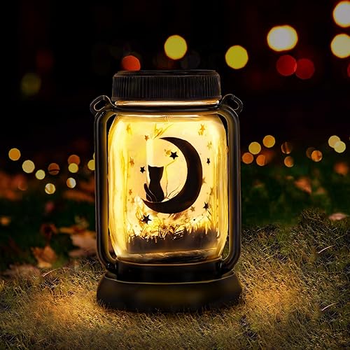 Styleonme Farol solar para decoración móvil al aire libre (colocación de suspensión a tierra 3 en 1), regalos para mamá, abuela, mujeres y todos,