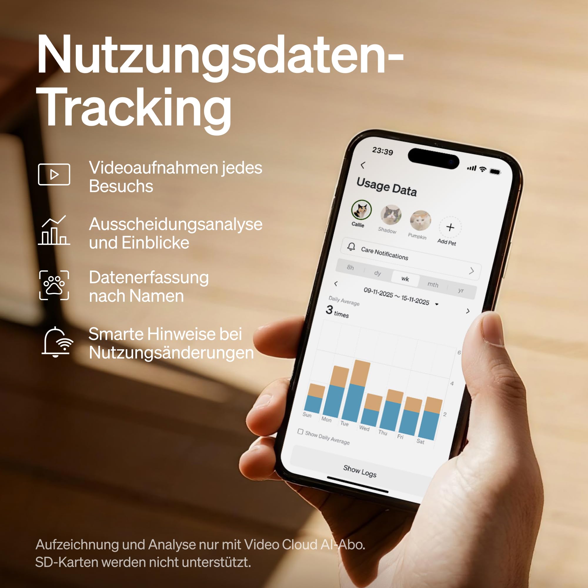 PETLIBRO Luma Katzenklo Selbstreinigend, elektrische Katzentoilette mit AI-Kamera zur Kotanalyse, Geruchskontrolle, offenem Design, Multi-Katzen-Erkennung, Nutzungsverfolgung & Sicherheitssensoren