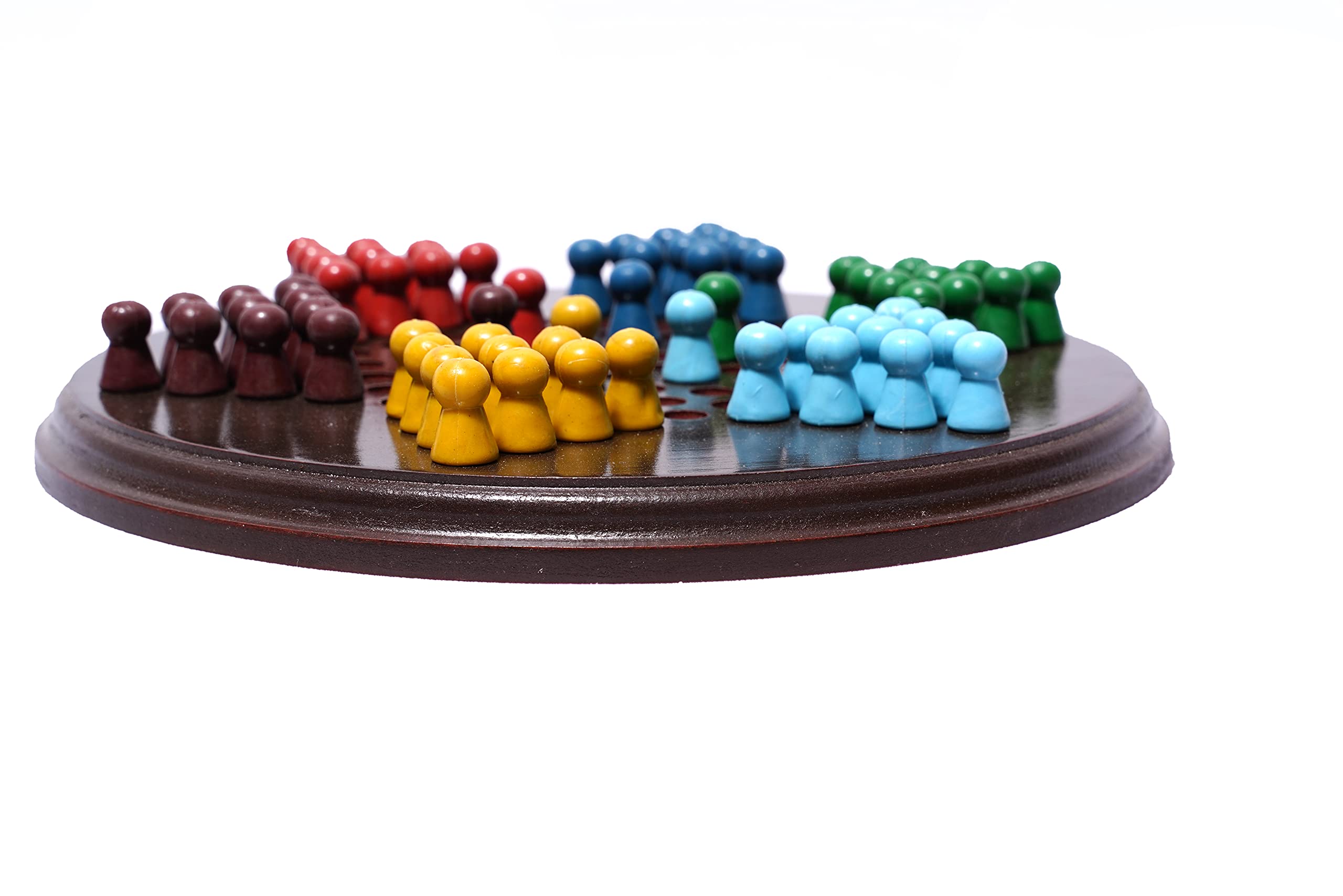 Lakshya India Chinese Checker Board Wooden Classic Board Game for Adults and Kids Superb Family Office Game | Picnic Toys 3+ Years (Round) (B09969WWRB) Amazon Price History, Amazon Price Tracker