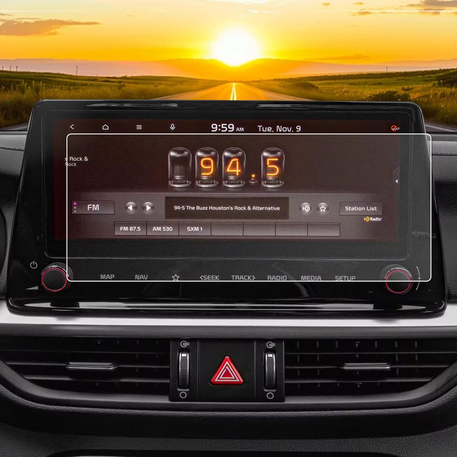 2024 Kia Forte GT Line Screen Protector Anti Glare Matte for 2022 2023 2024 Kia Forte (GT Line, GT, GT Manual) 10.25" Radio Screen Saver Infotainment Screen Cover 2023 Kia Forte GT Line Accessories