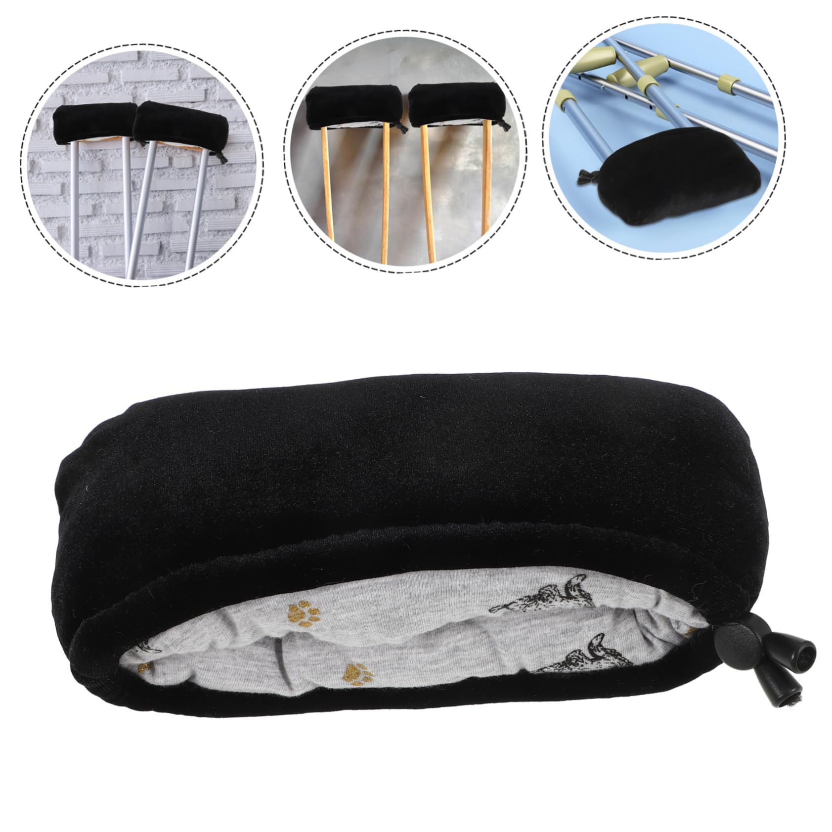 FOMIYES 3 Pares De Muletas Funda Para Axilas Almohadilla Para Muletas Almohadilla Para Las Axilas Funda Para Muletas Funda Portátil Para Las Axilas Almohadilla