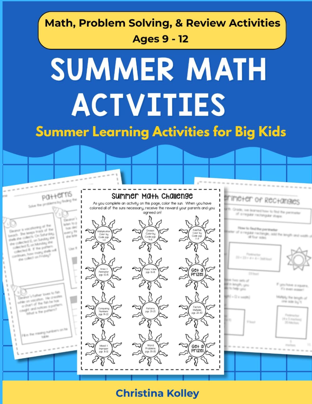 Summer Math Workbook Grades 4 - 5: Math Summer Workbook Ages 9 - 11 Covering Addition, Subtraction, Multiplication, Division, Factors, Multiples, ... Arts - 4th to 5th Grade and 5th to 6th Grade)