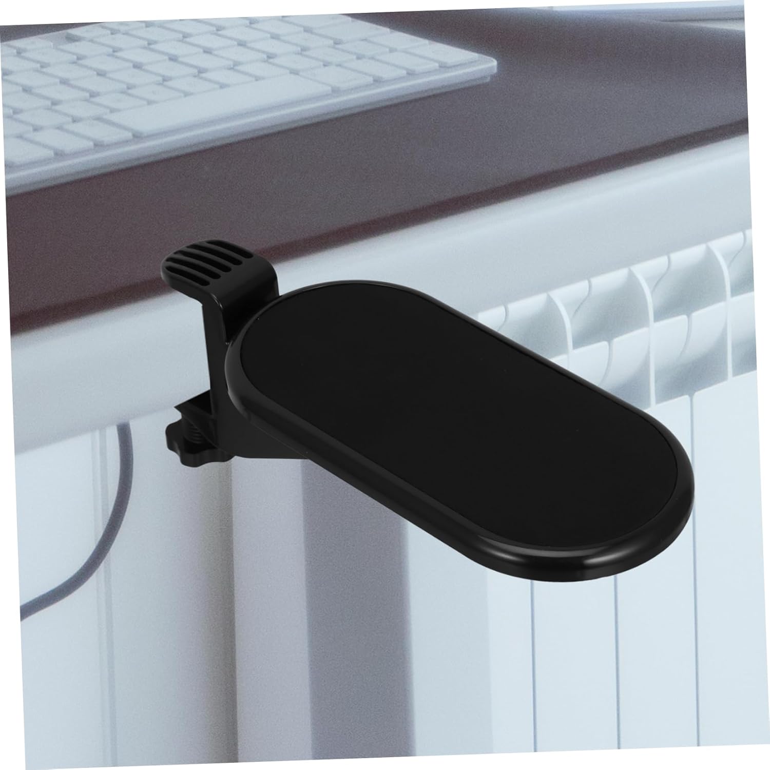 OSALADI 4pcs Computer Arm Rest Elbow Support for Desk Ergonomic Rotating Mouse Pad Holder for Office and Gaming Lightweight Design for Comfort and Travel