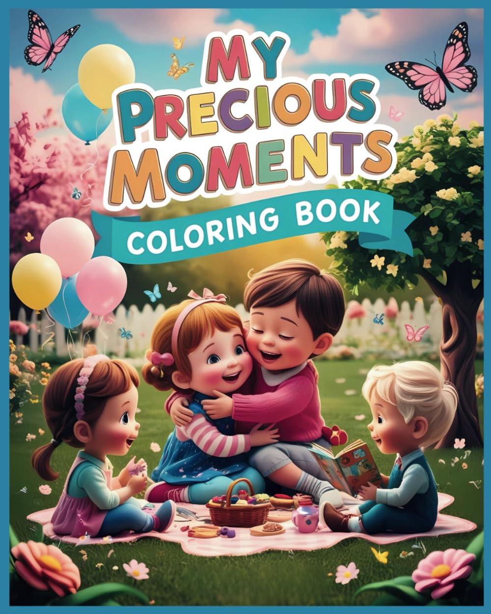 My Precious Moments Coloring Book: 50 Heartwarming Scenes to Spark Creativity: A World of Joyful and Interactive Coloring Pages for Adults & Teens