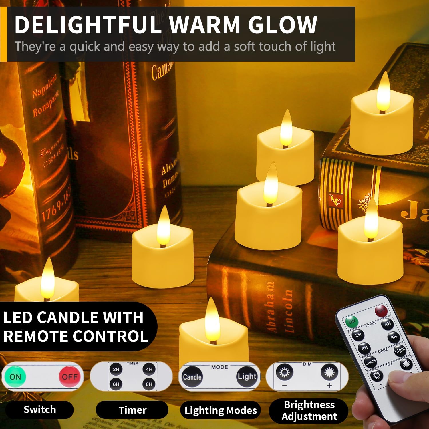 LED teafény használat