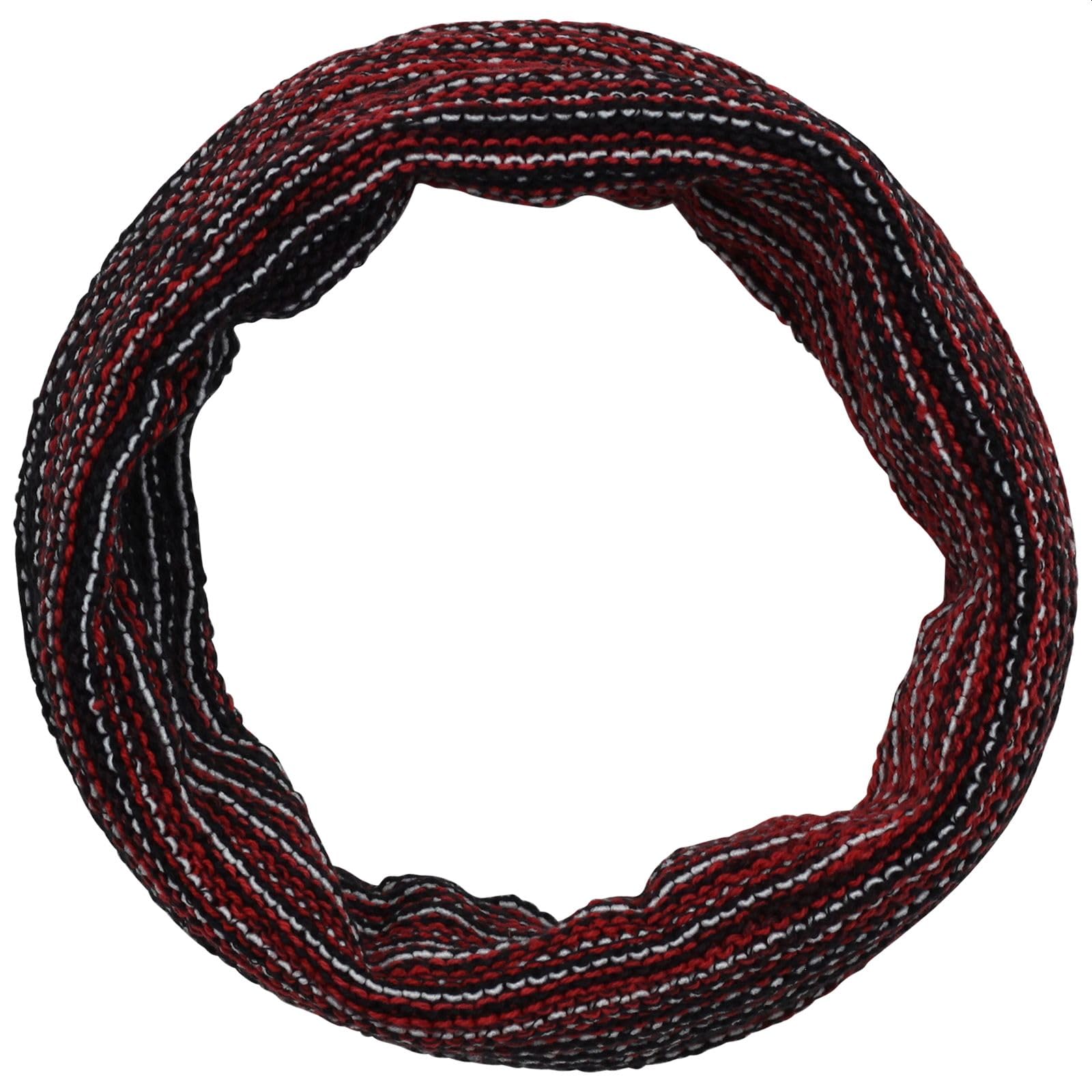 Freak Scene Multicolored Tube Scarf - Loop Scarf - 16 Cm - Black-Red