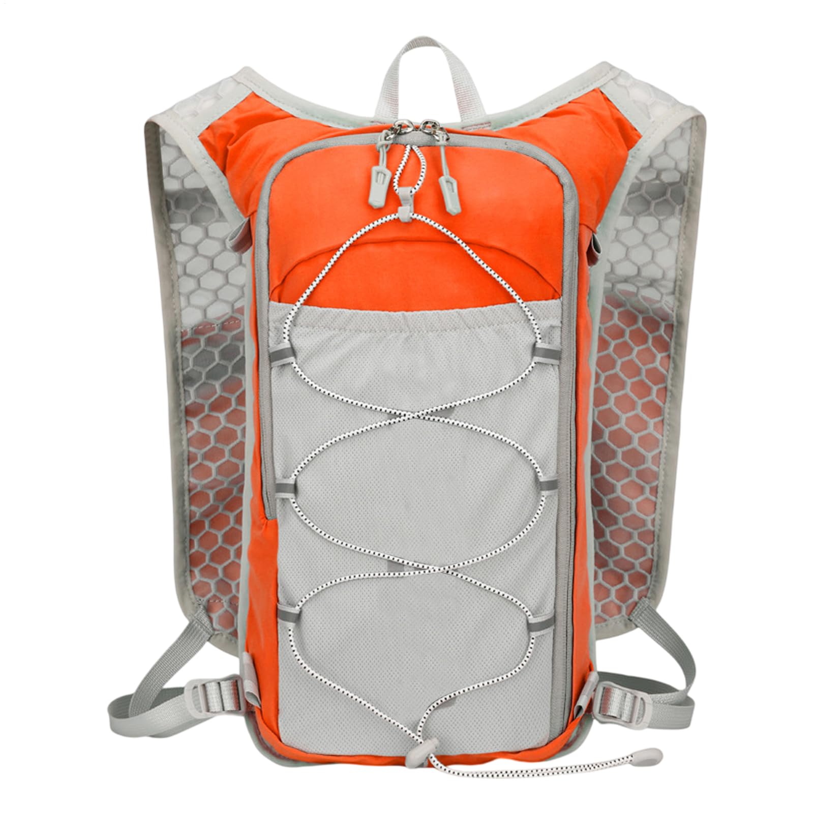Zaino da corsa, zaino da jogging con tasche riflettenti per idratazione, design ergonomico e traspirante, per corsa, ciclismo o avventure all'aria aperta, 1 pezzo