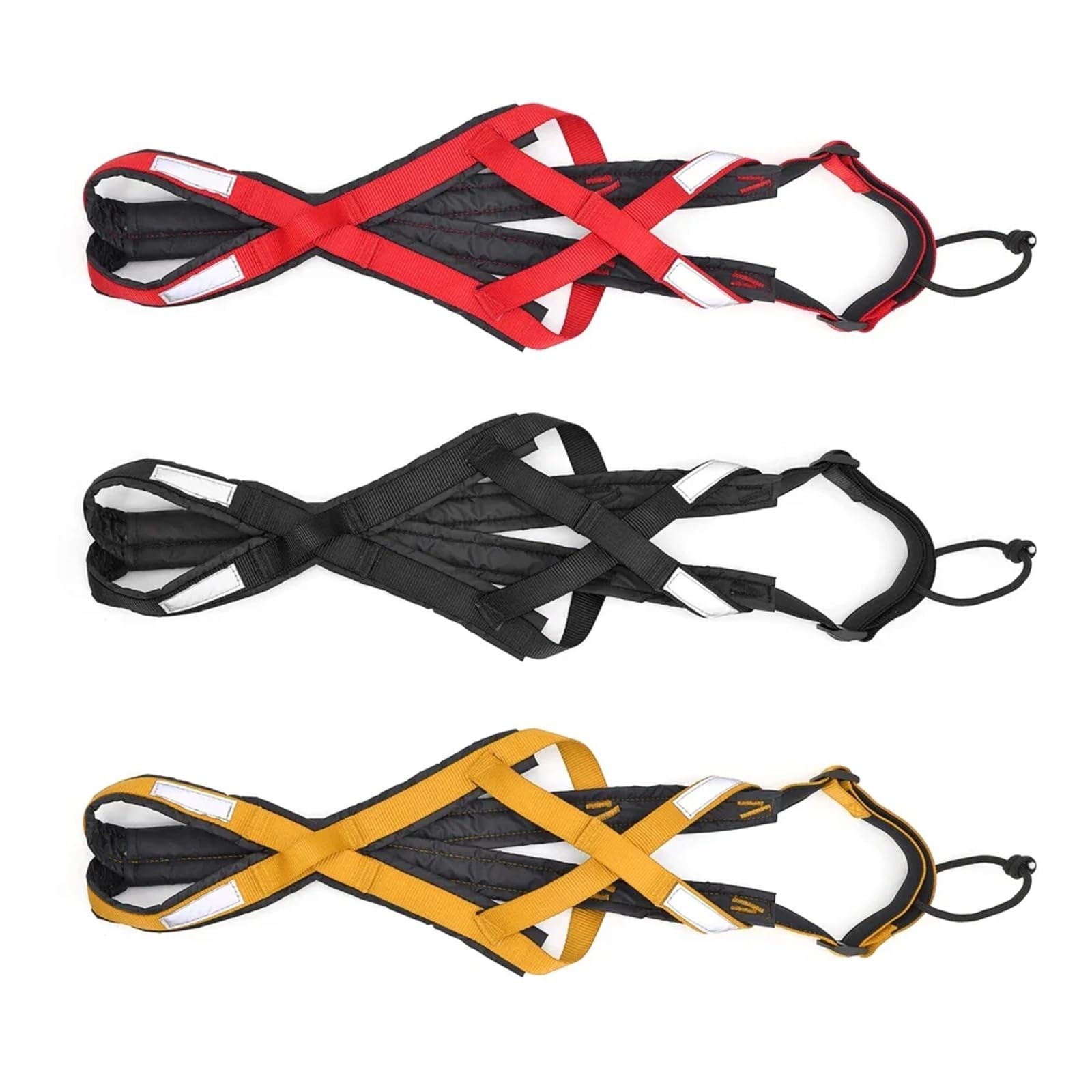 X-Back - Arnés de trineo para perros grandes, arnés de tracción de peso para canicross Skijoring y Scootering (K,XL)