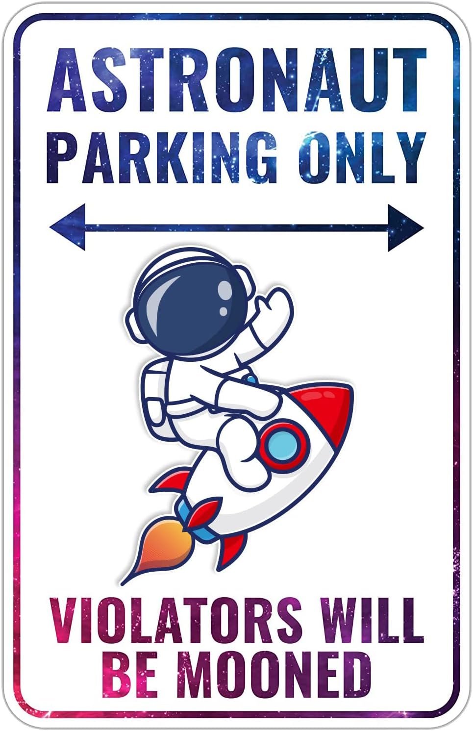 Outer Space Room Wall Decor For Kids Astronaut Decorations For Boys Space Themed Bedroom Decor For Boy Metal Tin Sign Space Decoration Space Theme Signs Birthday Party Gifts For Girls Bathroom Decor Space Wall Tapestry Planet Posters Girl Galaxy Stickers Gift Astronaut Parking Only Violators Will Be Smashed Mooned 12x8 Inch