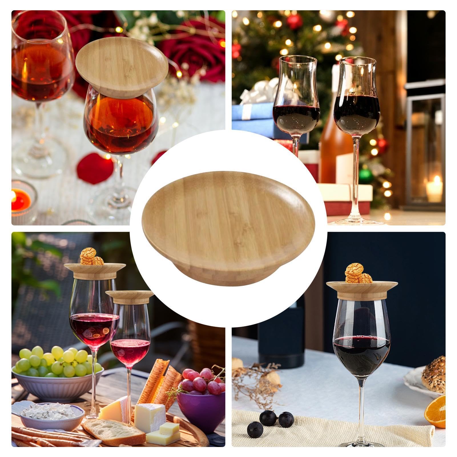 Amazon｜木製ワイングラスコースター | 木製コーヒーカップコースター