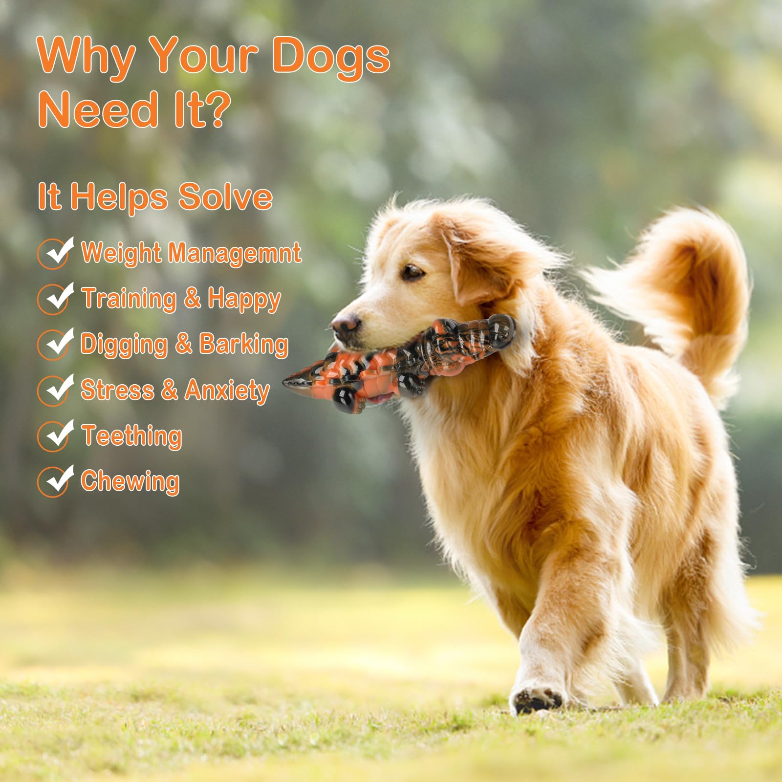QISHOUTING Juguetes para perros para masticadores agresivos, juguetes para cachorros, juguetes para perros grandes/perros medianos, juguetes para perros pequeños, juguete masticable para perros