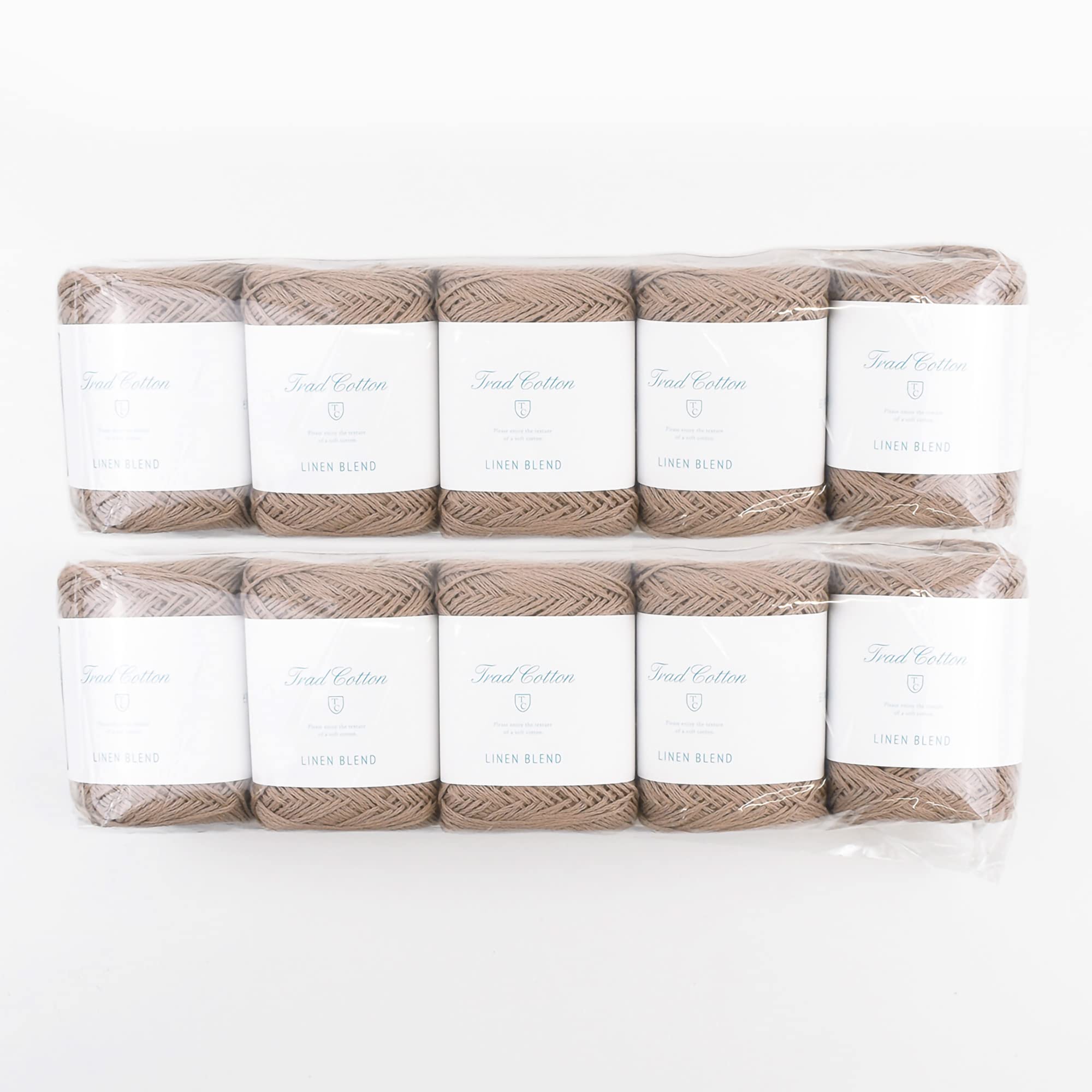 Amazon | 【5玉2袋セット】横田 DARUMA トラッドコットン リネン