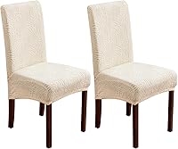 Vista 16 de Fundas para sillas de comedor, fundas para sillas de comedor, fundas elásticas para sillas Parsons, para comedor, cocina, funda protectora