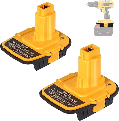 Miniatura 8 de Paquete de 1 convertidor DM18D DCA1820 versión actualizada para Dewalt 18V20V y para batería Milwaukee M18 de 18 V para funcionar para la