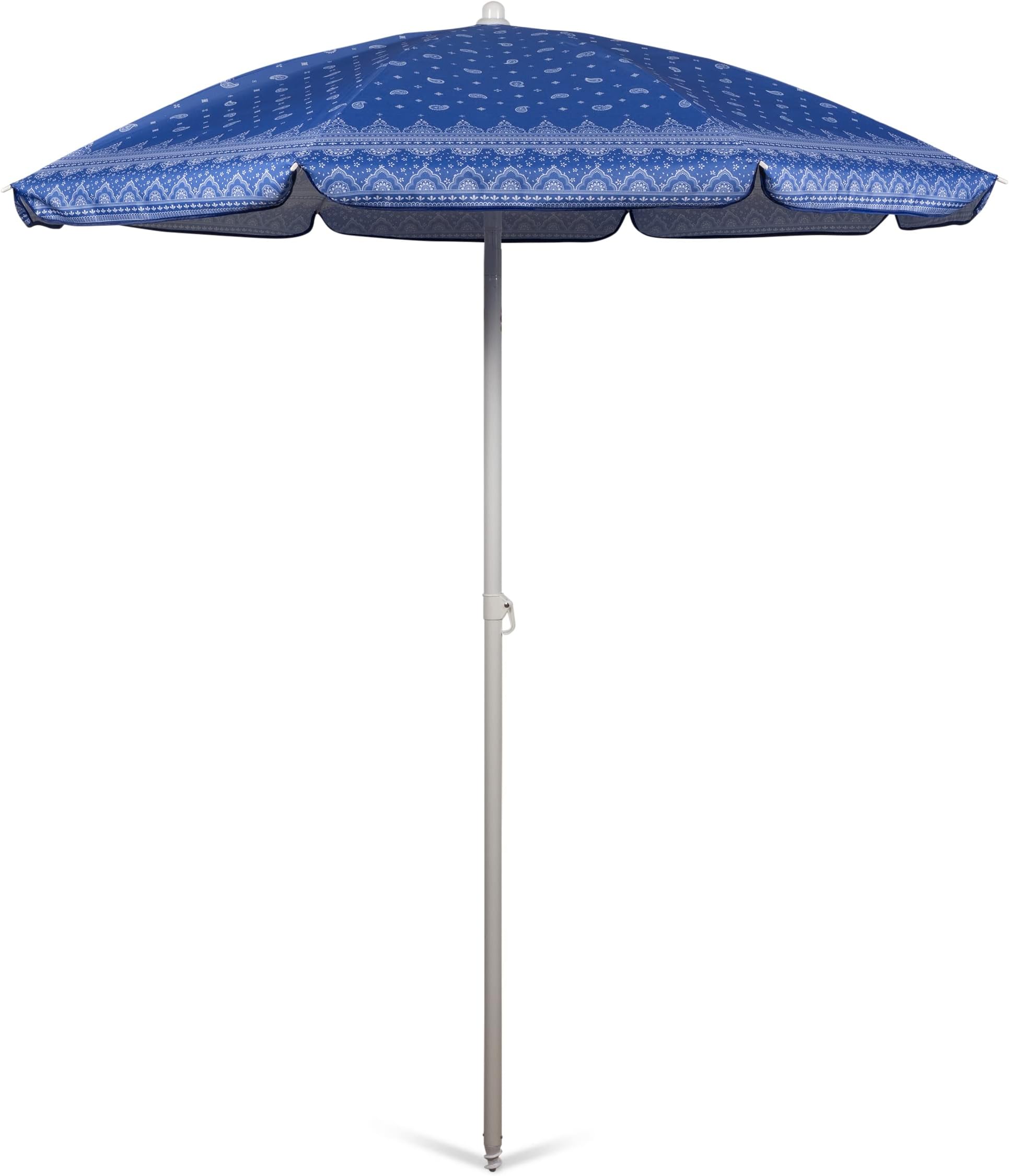 PICNIC TIME 5.5 Ft. Portable Beach Umbrella