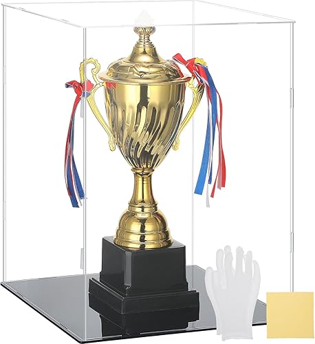 Vitrina de acrílico transparente autoensamblable, a prueba de polvo, escaparate de protección para niños, figuras coleccionables, figuras de disponible en Yaxa El Salvador