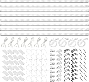 Barrina T5 Grow Lights for Indoor Plants, 3FT 128W (8 X 16W) Full Spectrum Grow Light with Separate Switch, Linkable Grow Lamp, Indoor Plant Lights for Growth, Plug and Play, 5000K, 8 Packs