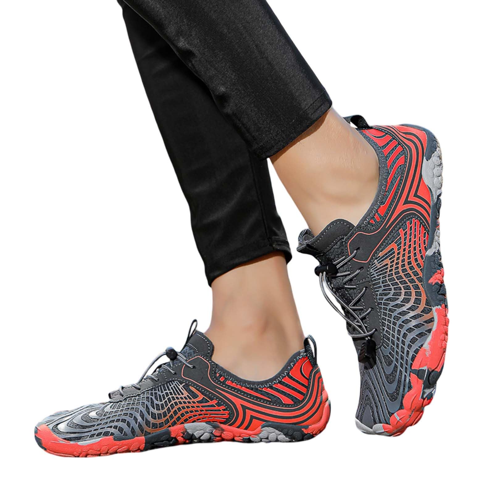 Scarpe Scoglio Uomo Scarpette da Scoglio Donna Spiaggia Barca Mare Lago Scarpine per Entrare in Acqua Trasparenti Ciabatte Fiume di Gomma Il Pelle Acquatiche Sassi 46 Shoes Plastica Trekking