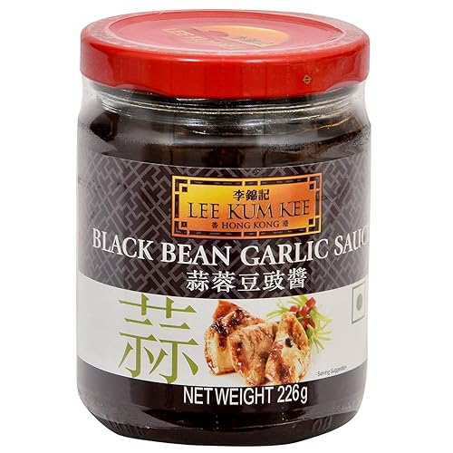 Salsa de ajo negro Lee Kum Kee ahorra en cantidad de 6 a 24 paquetes de 8 onzas cada uno Salsa de ajo negro Lee Kum Kee ahorra en cantidad de 6 a 24 paquetes de 8 onzas cada uno
