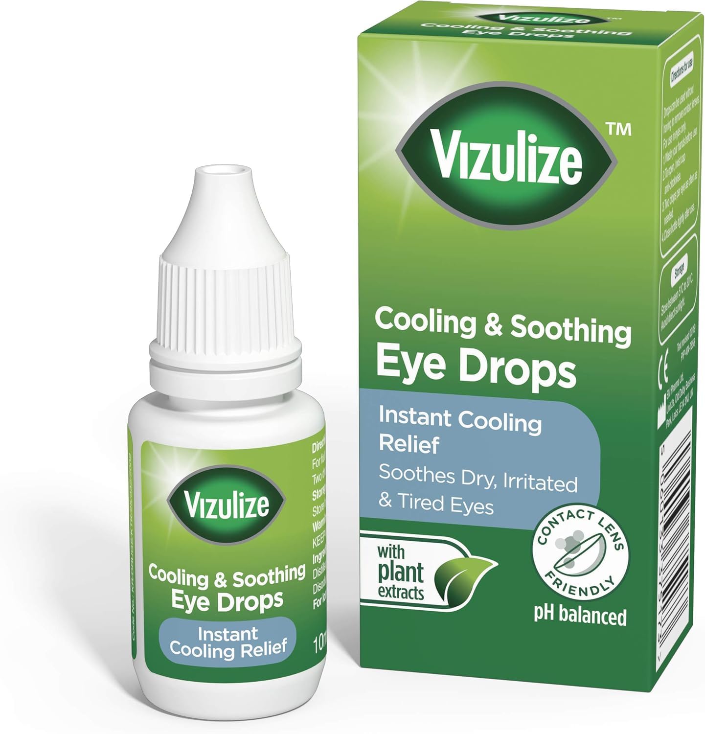 Vizulize Cooling And Soothing Eye Drops 10Ml Lloyds Pharmacy