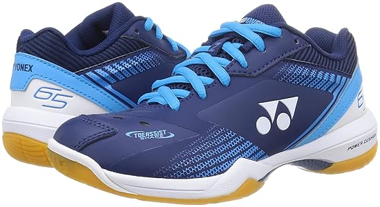 YONEX バドミントンシューズ 65 ネイビー/ブルー 楽天市場】ヨネックス パワークッション65Zスリム YONEX