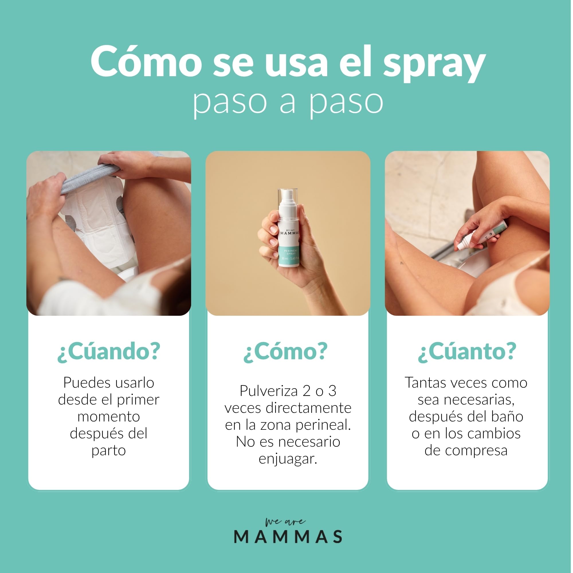 Pack Cuidado Perineal Postparto: Espuma Prebiotica y Spray Botanico Intimo Mujer Higiene Recuperacion Intima Limpieza Suave Alivio Calma Aloe Vera Hamamelis Acido Lactico pH Balanceado Flora Sin Jabon